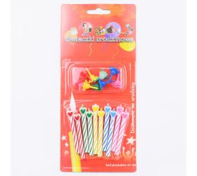 Tortové sviečky srdce 10+10 art.61-34