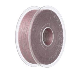 Stuha 2,5cmx25m ružová/strieborná 3911 57