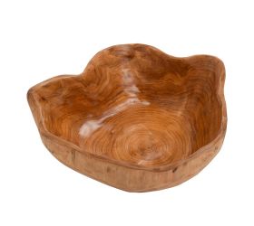 Misa dekor drevo 35-39x10cm natur