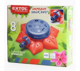 Zavlažovač záhr. plastový, 8-funk., kvet