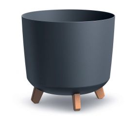 Dgtl300l kvetináč gracia tubus na nohách antr.29,8xv28,5cm