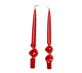 Točená špic blanka met.červ. bal.2ks 27cm