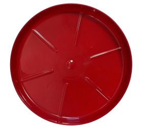 607 miska nr6 červená 23,4xh3,4cm