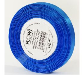 Saten stuha 10mm/15m modrá farba 121