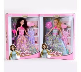 Bábika atinil 28cm v ples.šatách