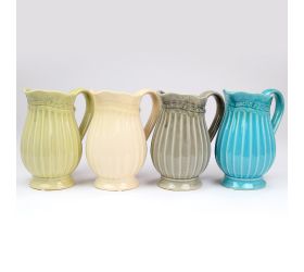 Džbán na suché kvety mix far.23,3x15,5x24,5cm super cena