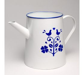 Váza krhla kov modrotlač 3 v:18x13cm super cena