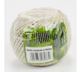 Bavlnený špagát 100g 2mm