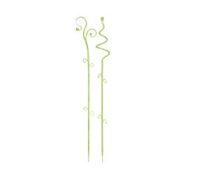Istc01 podpora ku orchidei transp.zelená 58,5cm