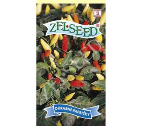 Okrasné papričky špicaté žlté 0,3g