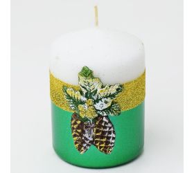 Šišky valec 70/100 zelený