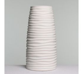 Váza biela porc. 10*10*20.4cm