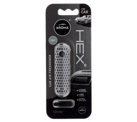 Pevnácenaaroma car hex silver