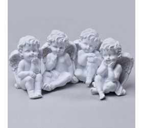 Anjel polyres.biely mix4/v9cm