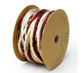 Juta vlna mix farba paper 10m prírodná