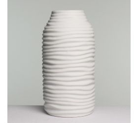 Váza biela porc. 10*10*20cm
