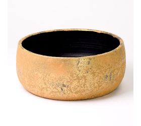 Misa clemente okrúhla zlatá 37xv15cm /1055442