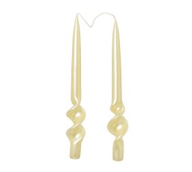 Točená špic blanka met.ecru bal.2ks 27cm