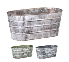 Obal ovál kov mix 3f v:10x24x12,5cm super cena