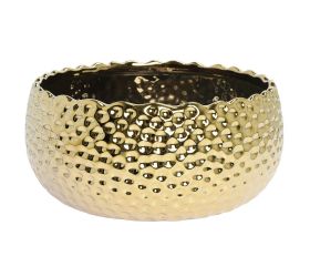 Obal keramika 11x25,5cm zlatá