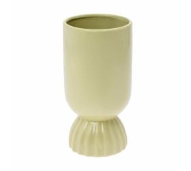 Obal keramika 10x10x20cm zelený