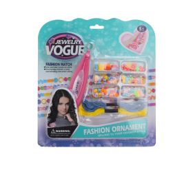 Zapletac na vlasy s korálkami