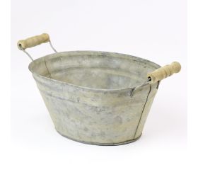 Nádoba plech s uchom 22.5x16.5x10.5