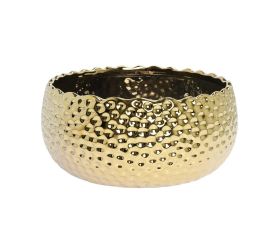 Obal keramika 22x9,5cm zlatá