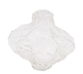 Váza sklo číra23*20cm