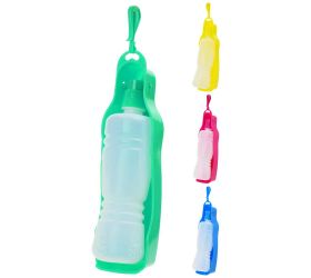 Miska s fľašou na vodu skladacia 0,45l mix4