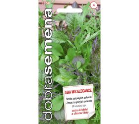 Zmes ázijských listových zelenín 4g asia mix elegance