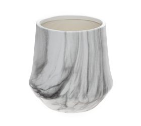 Obal mramor keramika 19x18cm bieločierna