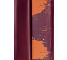 Bal.papier s/20 oranž.hnedá 60x60cm