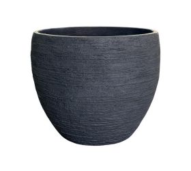 J148 kvetináč + miska faith krémová 30x24,5cm m