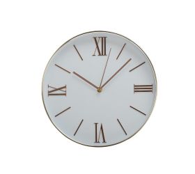 Hodiny nástenné mdf 30cm zlaté