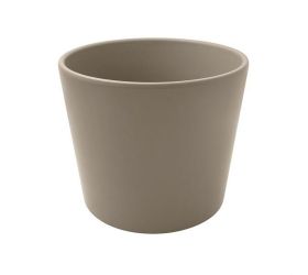 Obal keramika v22cm/pr.24cm svetlo/hnedý