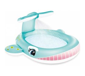 Bazén veľryba so spreyom