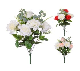 Kytica ruža dahlia 3f 45cm