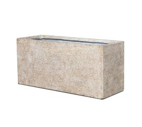 J114 hrantík luna krémová 74.5x27x34cm s