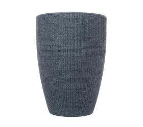 63212 kvetináč high barceo stony black 299/40