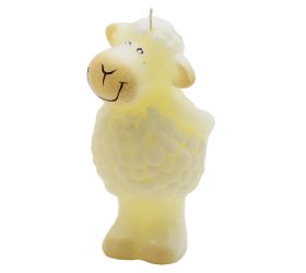 Figurka baranček stojaci ecru 10cm