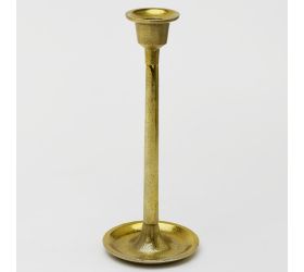 Alumin/mat-zlatá svietnik 26cm