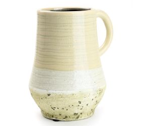 Váza keramika s uchom 18*15*h21cm super cena