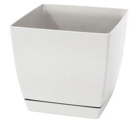Dukp135 kvetináč coubi biely 13,5x13,5xh12,4cm/1,5l