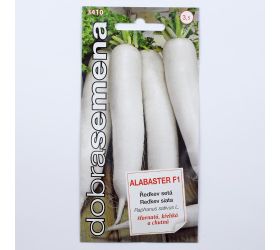 Reďkev siata alabaster f1 1,5g