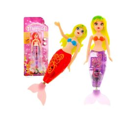 Morská panna svietiaca na baterky/ks