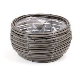 332fl/s obal plast hnedý 22x28/11cm
