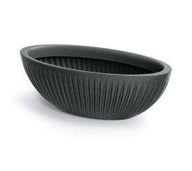 Tlo58 obal latia ovál čierny granit 58x24xv20cm