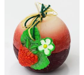 Ovocné s prív.guľa 80 jahoda