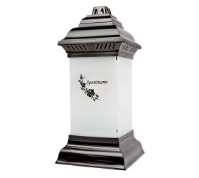 L-11 kah.sklo s nápisom 17x36cm/bez náplne/